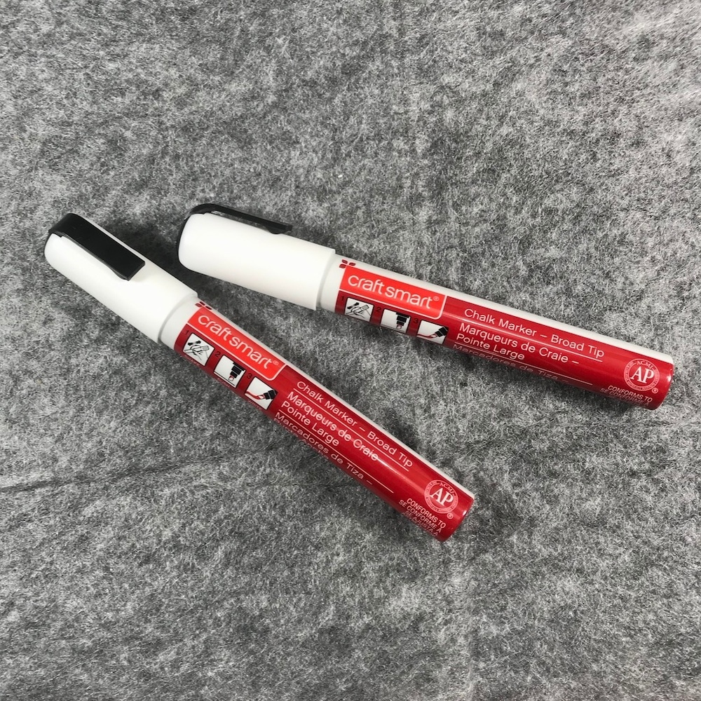 Craft Smart Chalk Marker Set of 2 *Brand New*